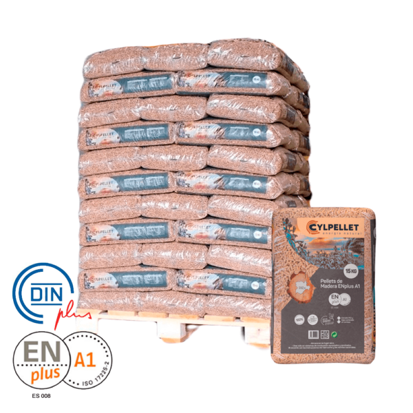 CYL PELLET - Palet de 77 sacos de pellets
