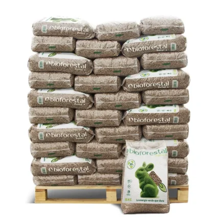 BIOFORESTAL - Palet de 70 sacos de pellets