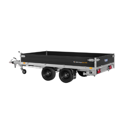 Remolque Bandeja ridelle saris 276 x 170 ptac 2000 kgs » edición negra