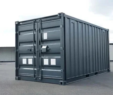 Contenedor de 15 pies con instalacion electrica rejillas de ventilacion y bloqueo de llave