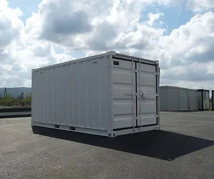 Contenedor maritimo de 15 pies blanco nuevo
