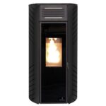 Estufa de Pellets CTL Zara 10 kW Negro